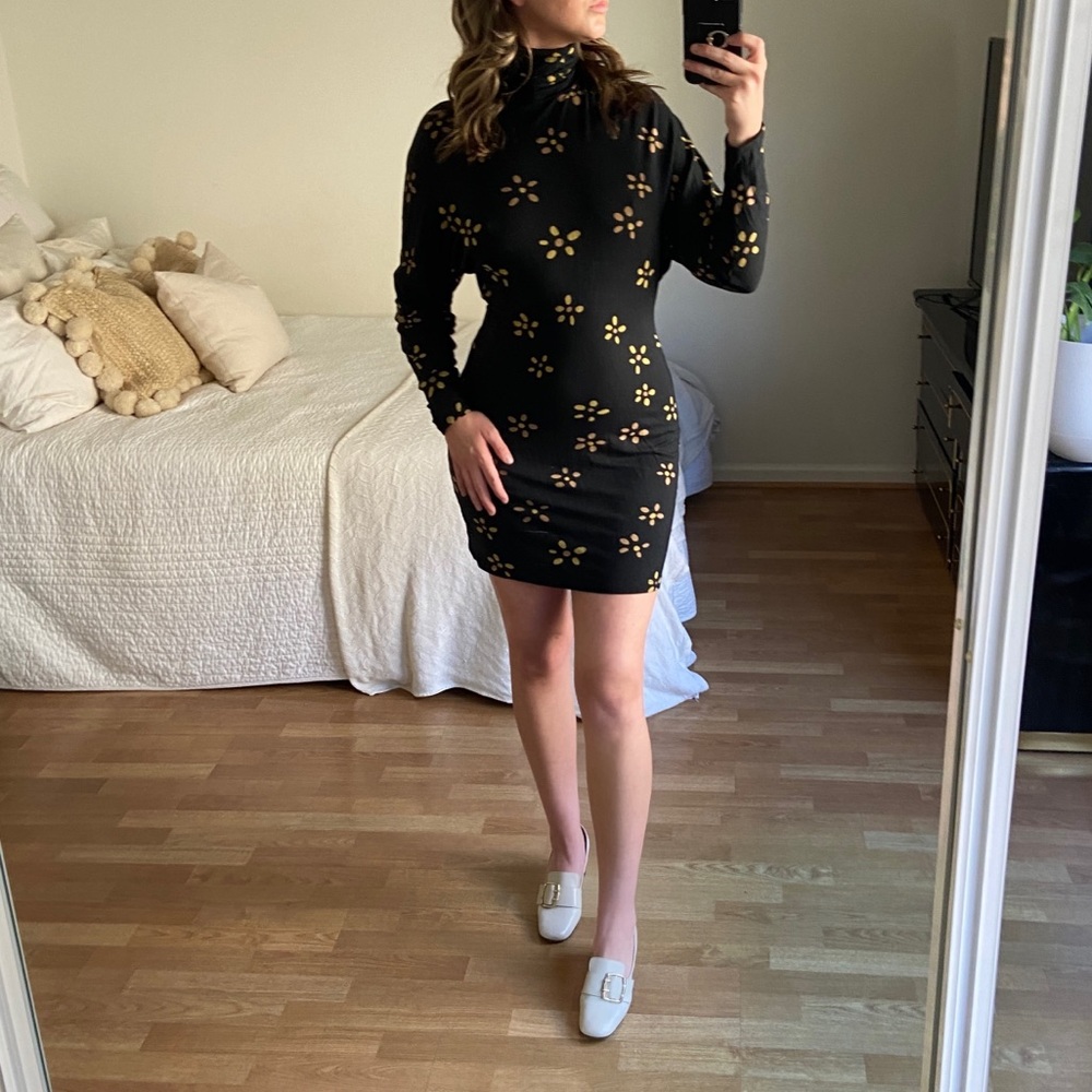 Marimekko Rhea Floral Jersey Mini Dress